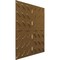 Ekena Millwork 19 5/8in. W x 19 5/8in. H Blaze EnduraWall Decorative 3D Wall Panel Covers 2.67 Sq. Ft. WP20X20BLCGH - alternate 3
